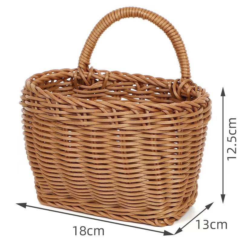 Handcrafted Woven Decorative Storage Basket Bowlift