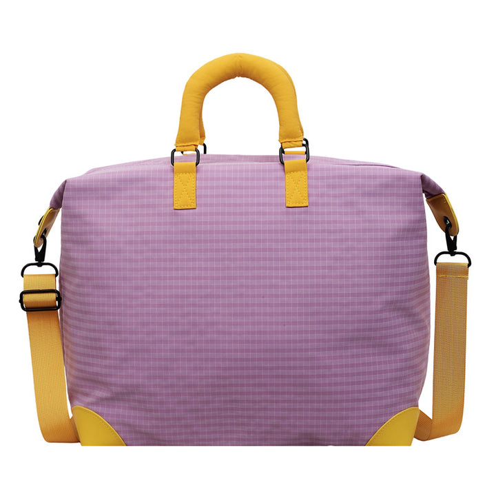 Fashionable Travel Bag with Ergonomic Carrying Strap and Structured Interior Bowlift