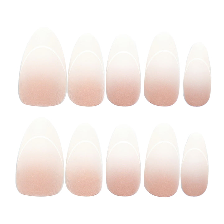 Elegant Gel Nails with Matte Finish Bowlift