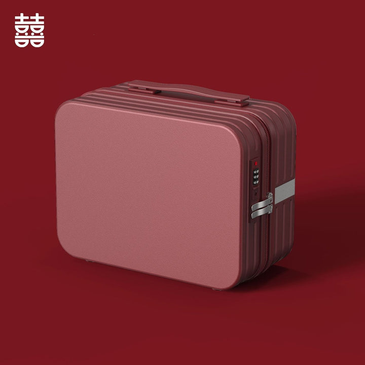 Hardshell suitcase with integrated combination lock Bowlift