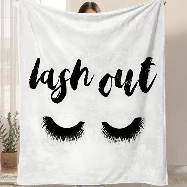 Artistic Patterned Throw Blanket
