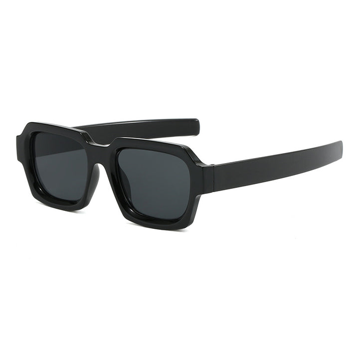 Ladies fashionable stylish square sunglasses with contrasting frame Bowlift
