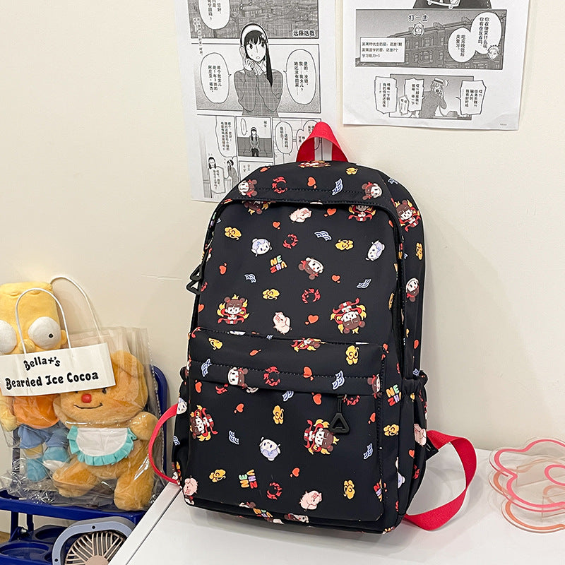Playful Cartoon-Themed Adventure Backpack