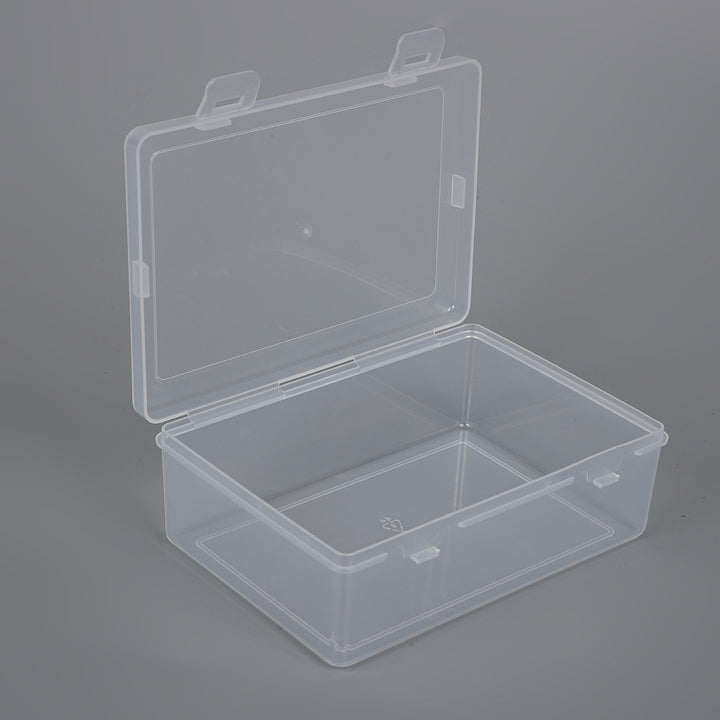 Transparent Craft Supply Storage Box Bowlift