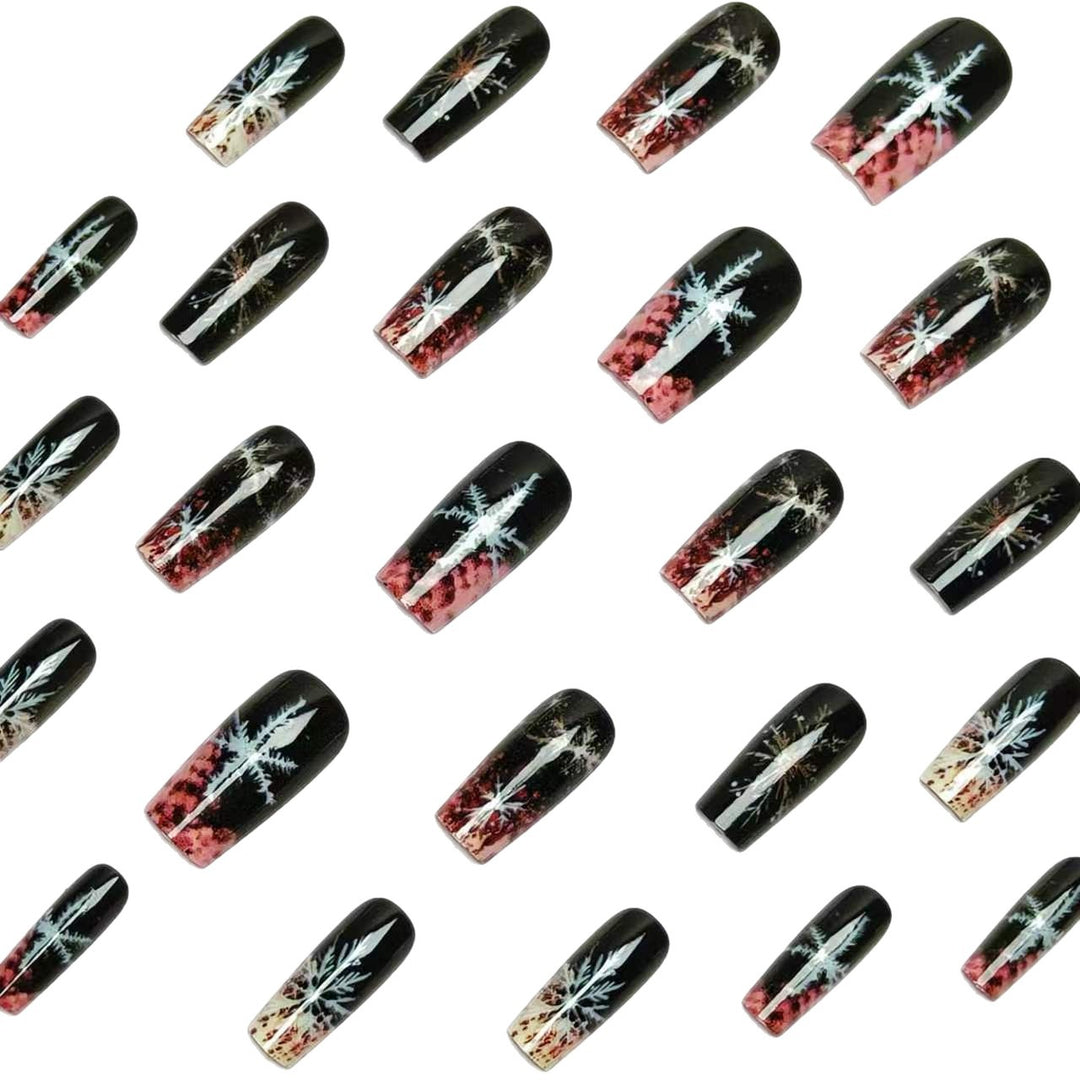 Winter-Themed Long-Lasting Nail Art Bowlift