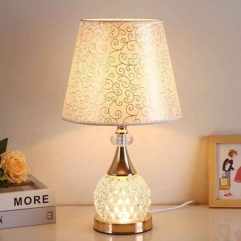 Elegant Decorative Glass Table Lamp