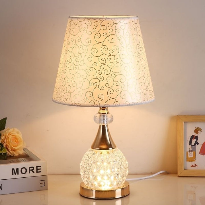 Elegant Decorative Glass Table Lamp