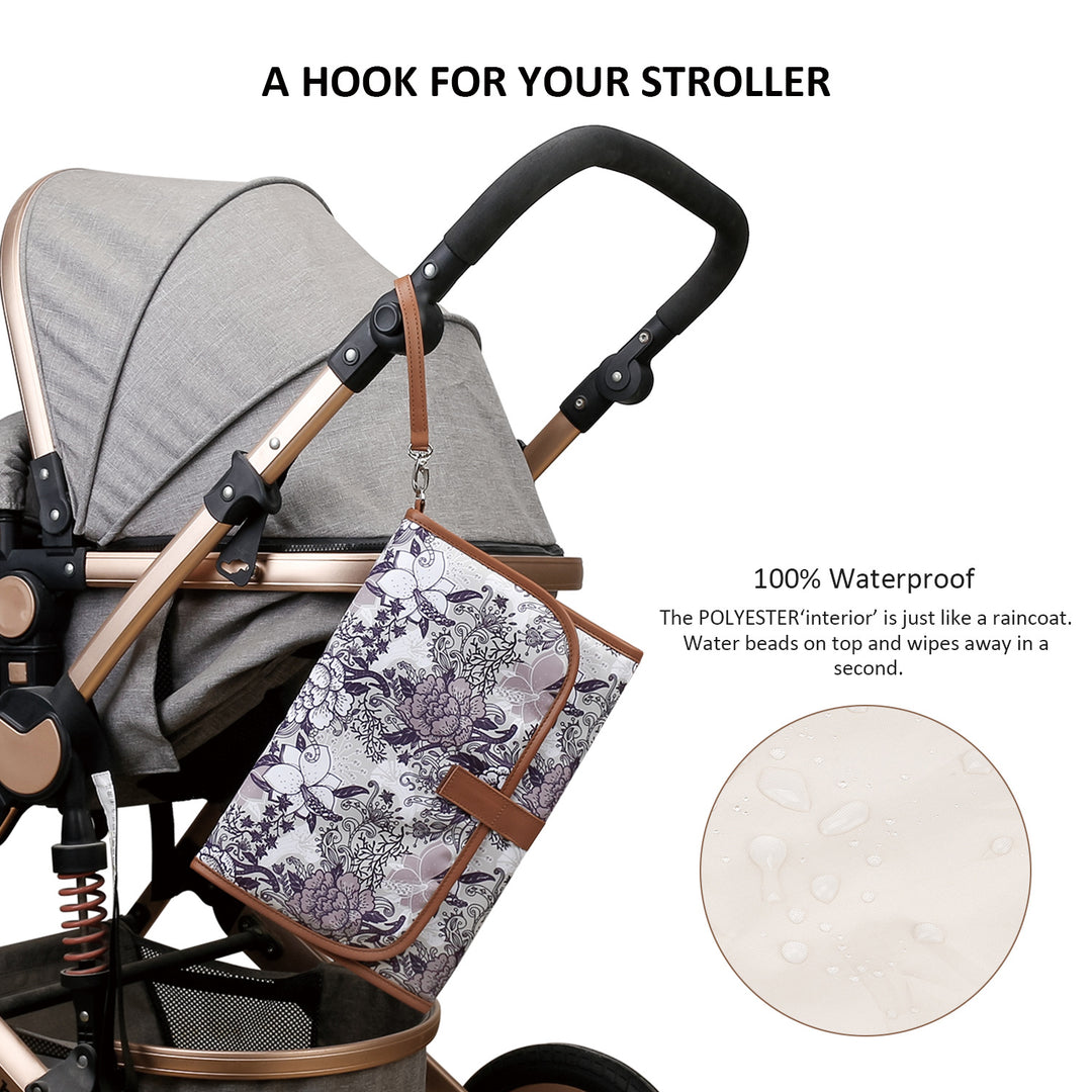 Small Shoulder Bag with Floral Patterns Bowlift