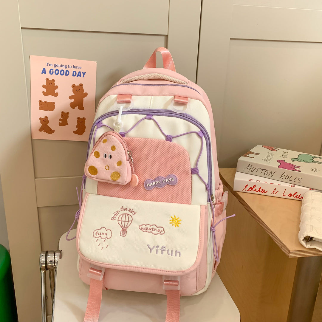 Fun Illustrated School Backpack