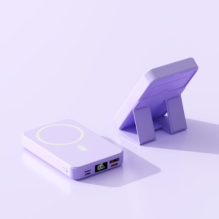 Portable power bank with wireless fast charging Bowlift