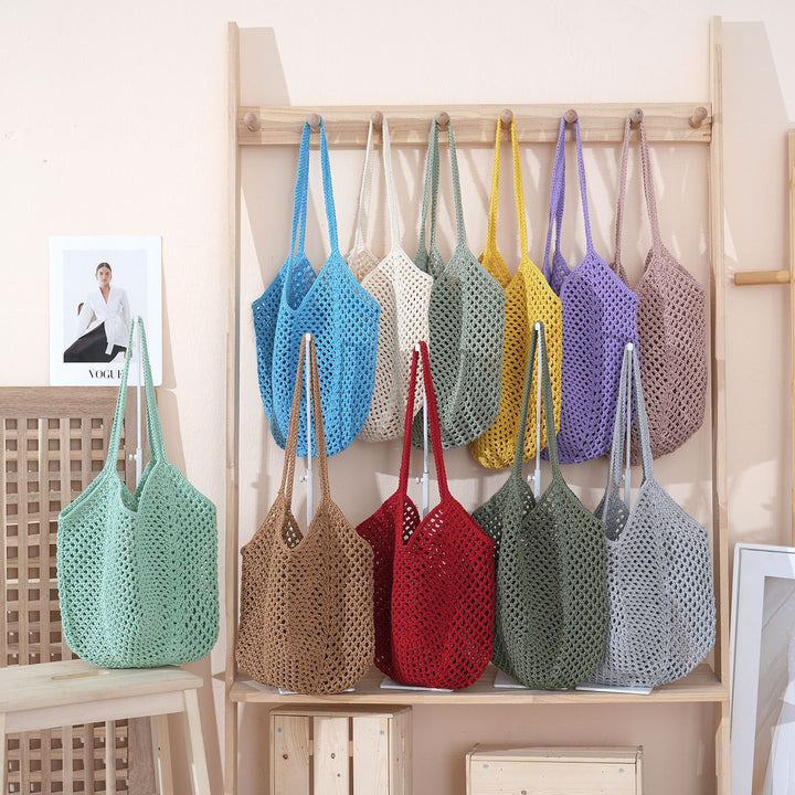 Handcrafted mesh tote bag Bowlift