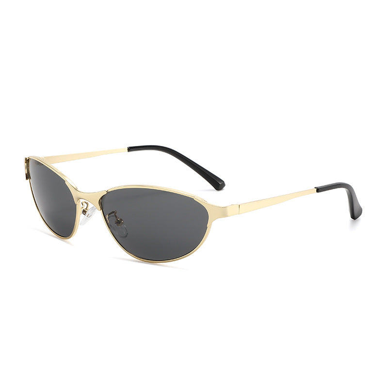 Women's stylish sunglasses in elegant oval design with UV protection Bowlift