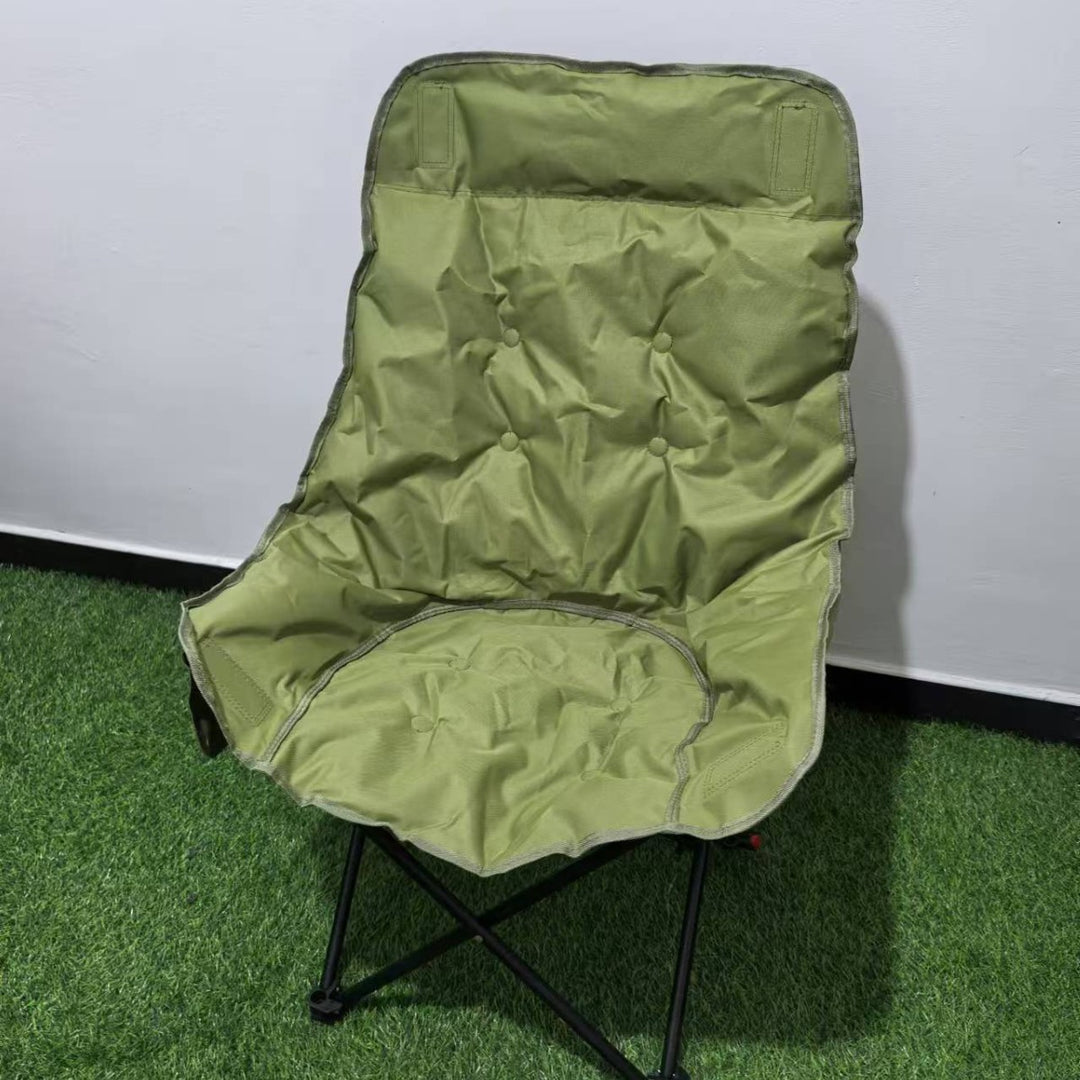 Ergonomic Folding Chair With Back Support Bowlift