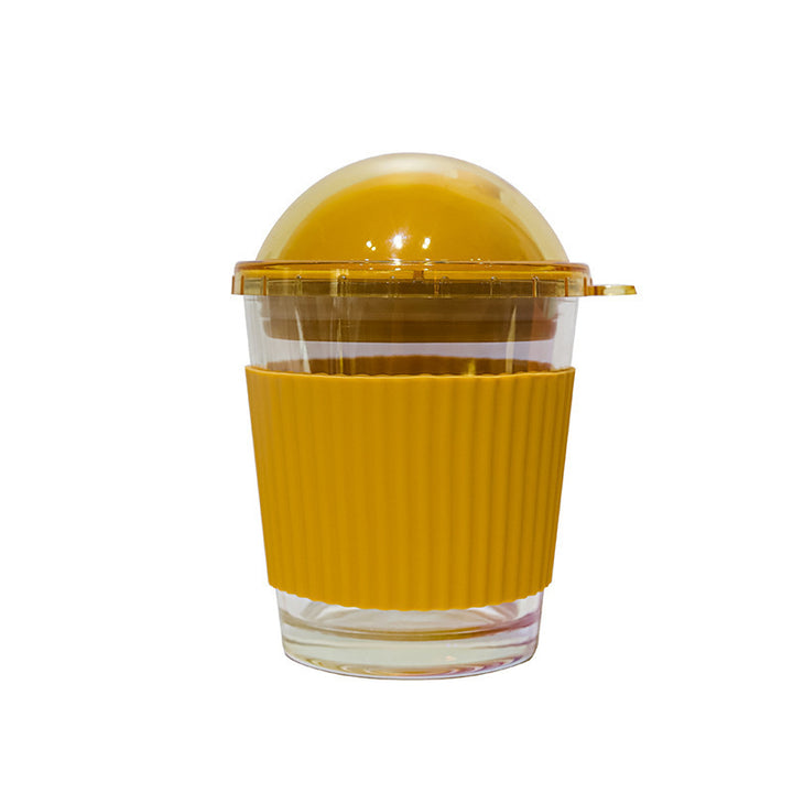 Women's creative and insulated reusable drinking cup with safety lid Bowlift