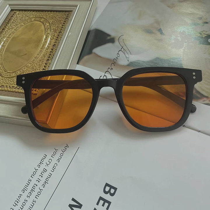 Stylish Wide Square Frame Sunglasses Bowlift