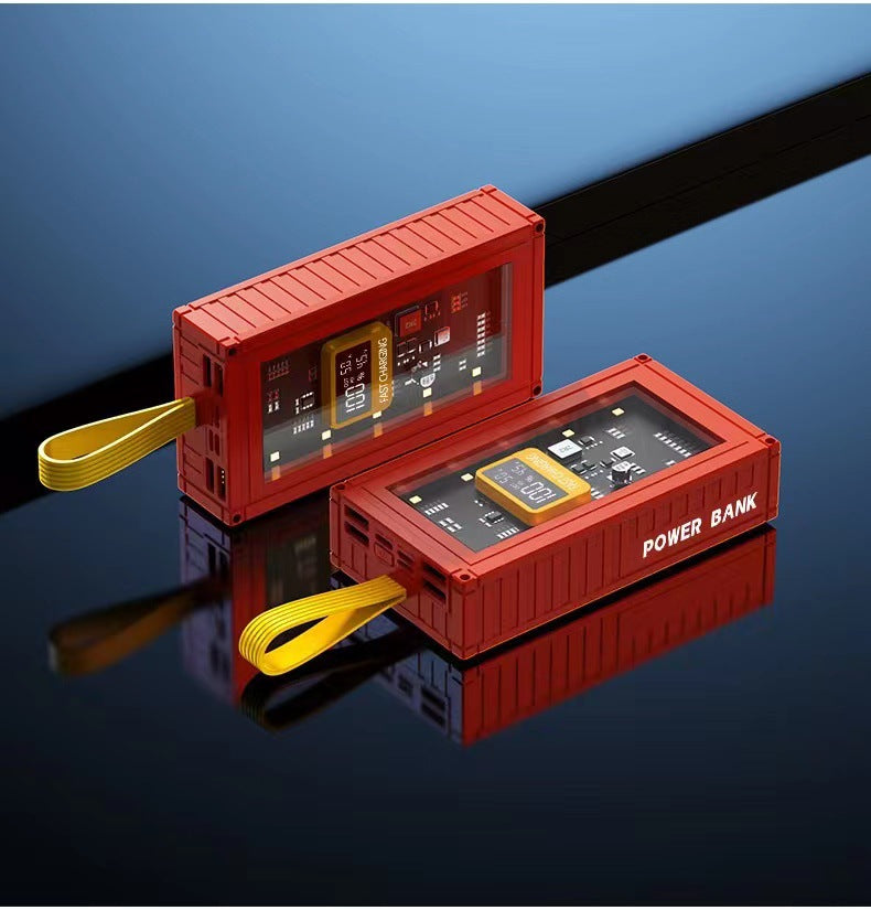 High-performance power bank with LCD display and intelligent charger Bowlift