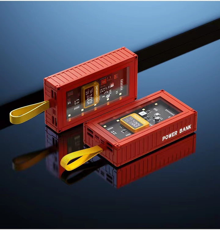 High-performance power bank with LCD display and intelligent charger Bowlift
