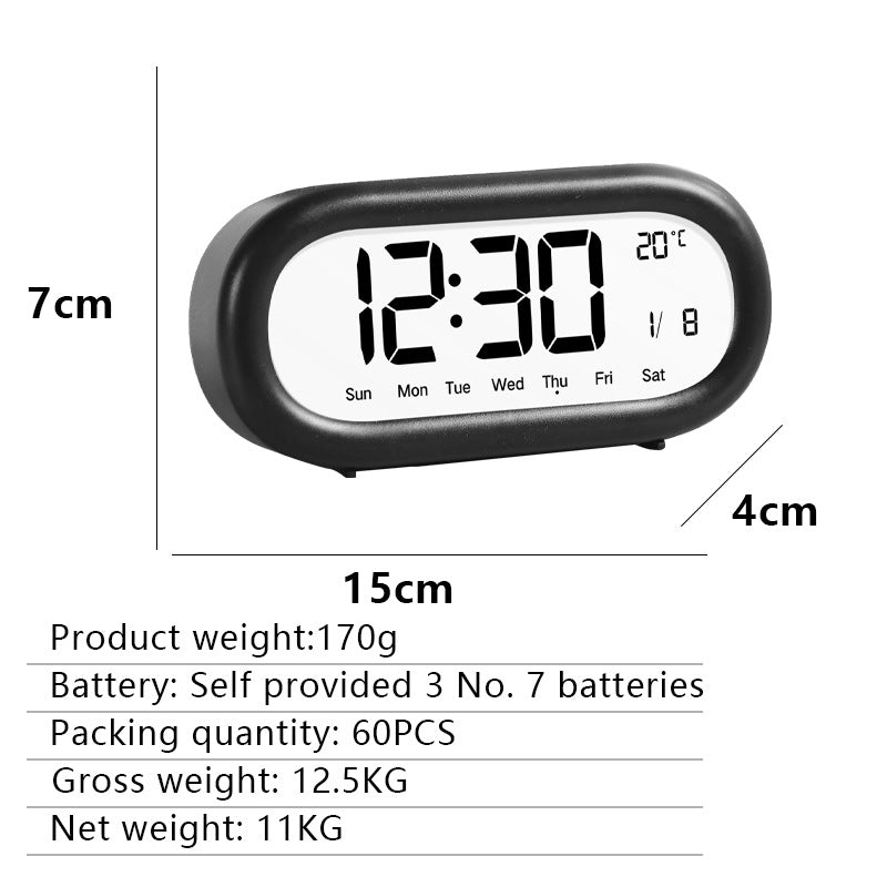Digital Alarm Clock Bowlift