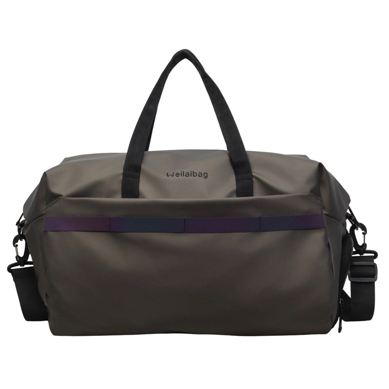 Sporty Travel Duffel with Versatile Compartments and Water-Repellent Material Bowlift