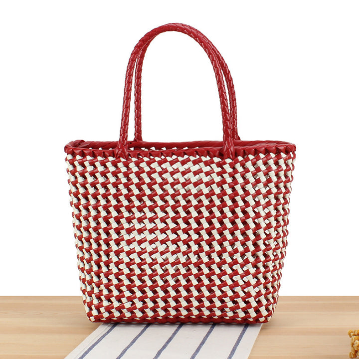 Beach and shopping bag made of high-quality woven material Bowlift