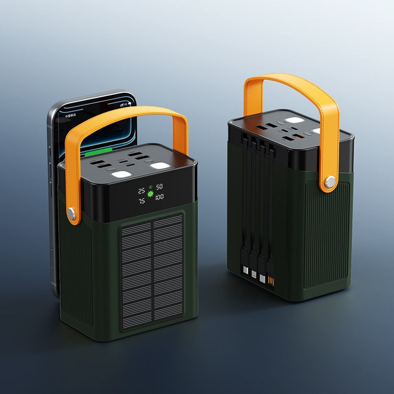 Portable power bank with smart display Bowlift