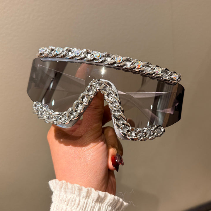 Ladies Fashion Sunglasses with Glamorous Crystal Embellishments Bowlift