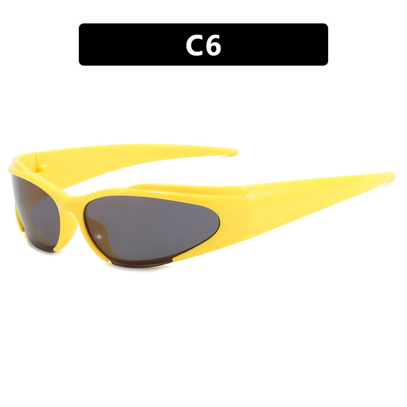 Ladies sporty UV protection sunglasses with aerodynamic design Bowlift