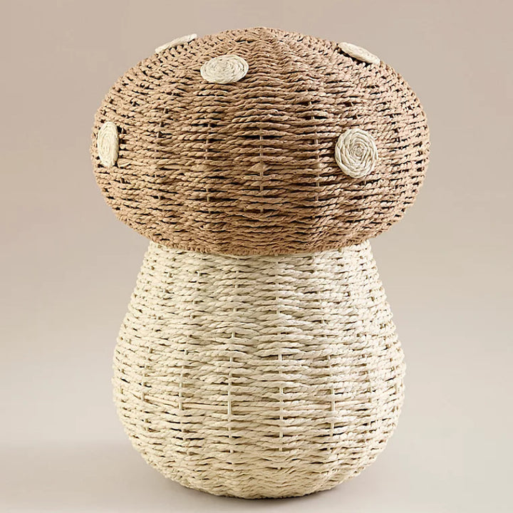 Playful storage basket in mushroom design Bowlift