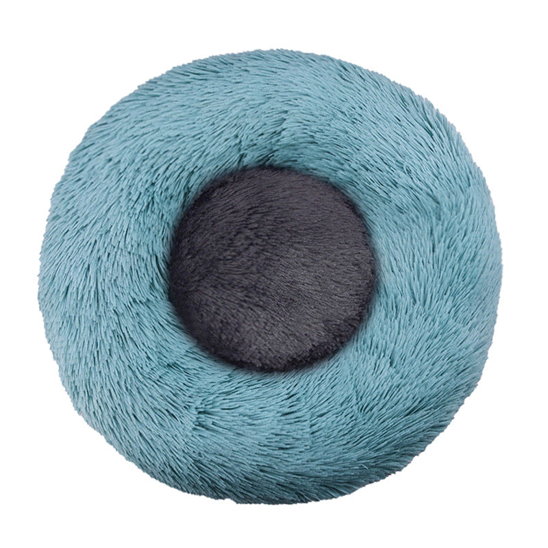 Round Plush Sleeping Bed  Dog Bed