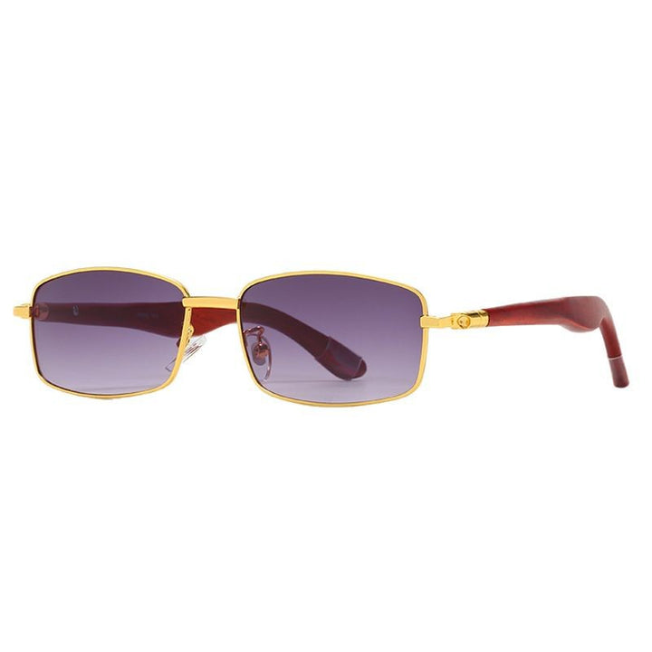 Women's fashionable sunglasses with luxurious metal frame and UV protection Bowlift