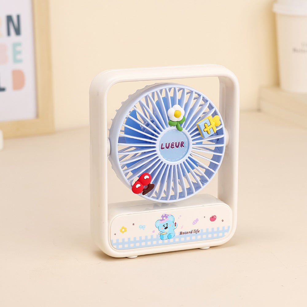 Miniature Desktop Cooling Fan Bowlift