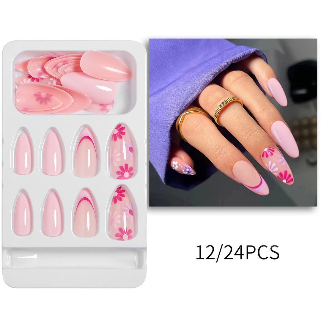 Creative Press-On Nail Design Bowlift