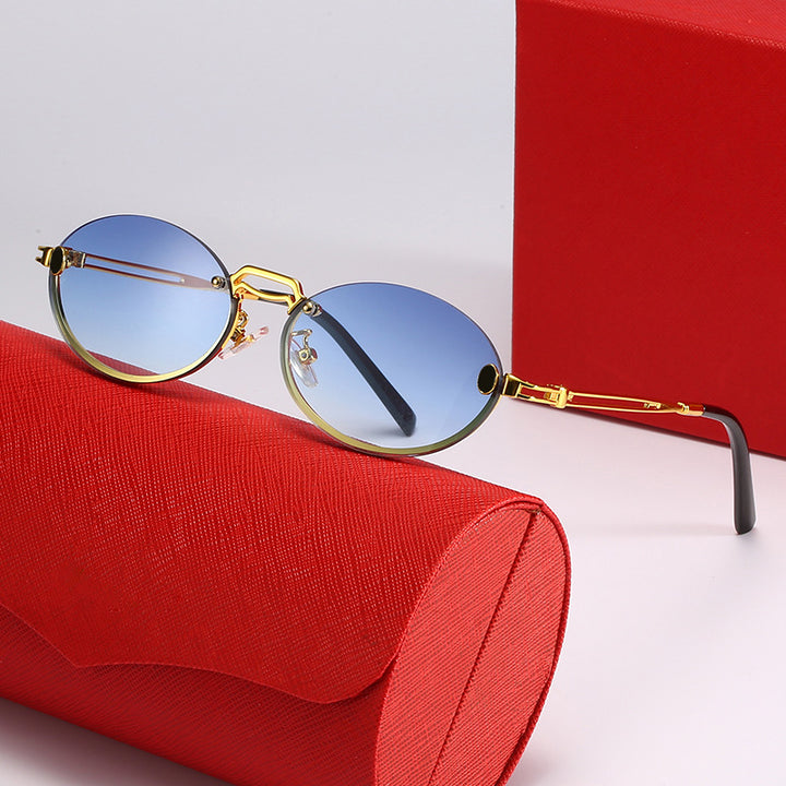Women's fashionable sunglasses with intricate metal frame and stylish design Bowlift