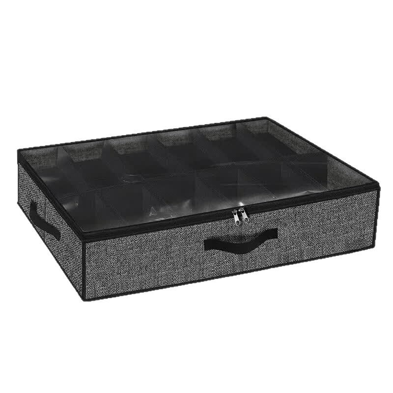 Underbed Storage Organizer with Clear Top