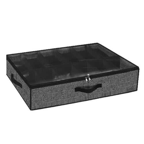 Underbed Storage Organizer with Clear Top