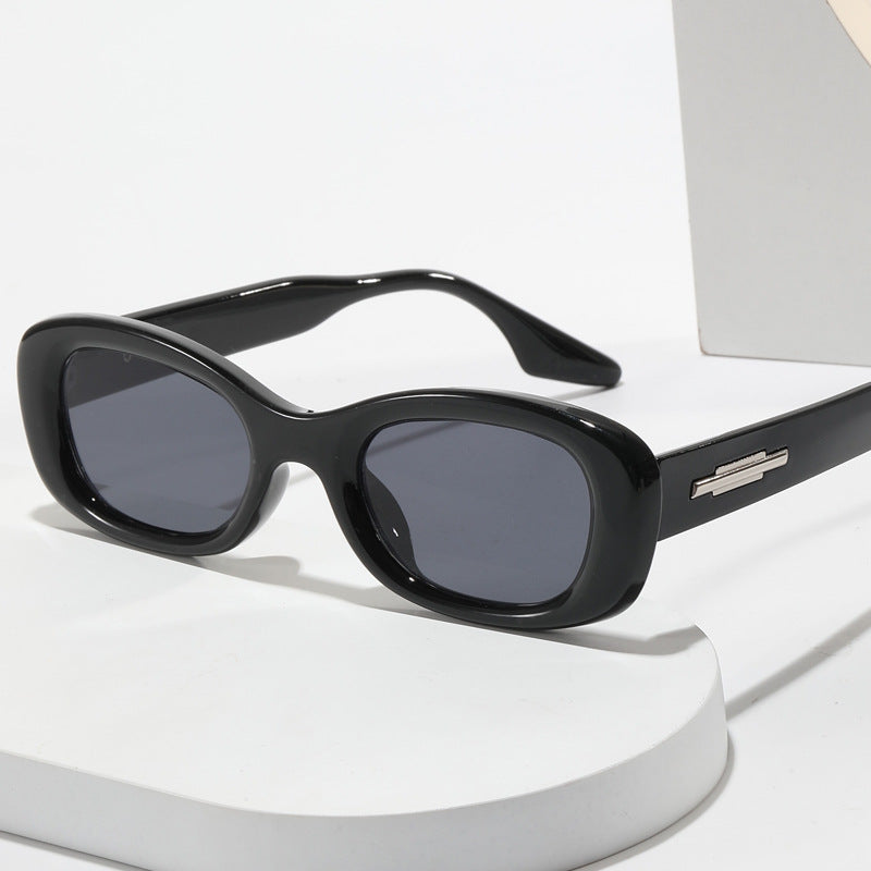 Women's stylish retro sunglasses with wide frame Bowlift