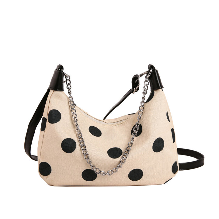 WoPolka Dot Patterned Crossbody Handbag Bowlift