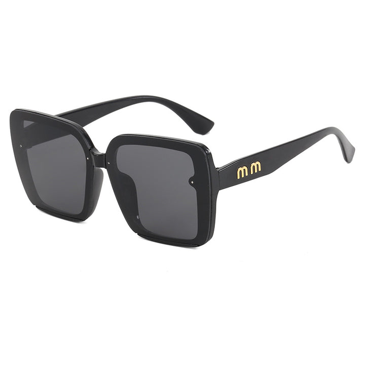 Women's fashionable square sunglasses with gradient lenses Bowlift