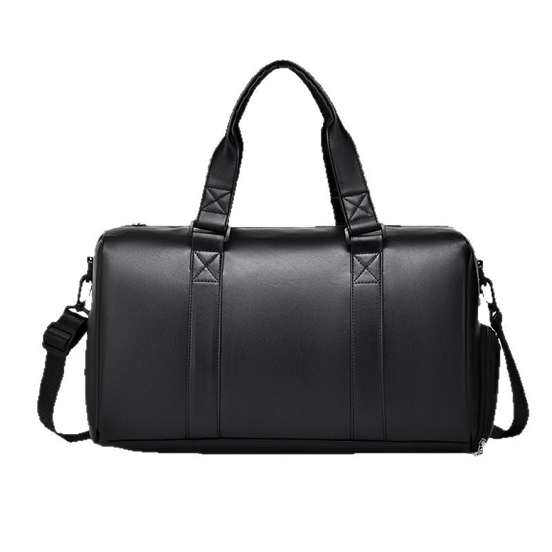 Stylish Leather Weekender Bag Bowlift