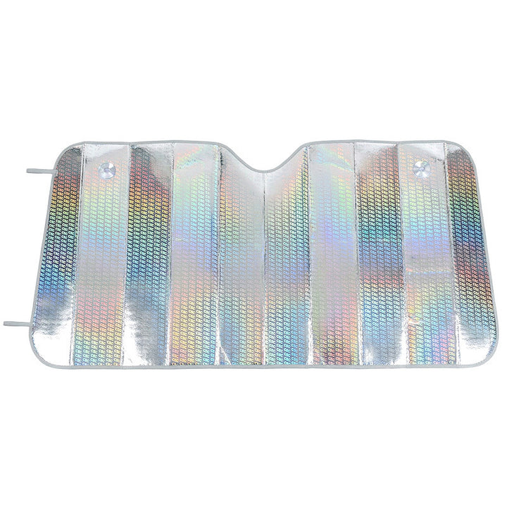 Unisex nan holographic foldable car sunshade for windshield Bowlift