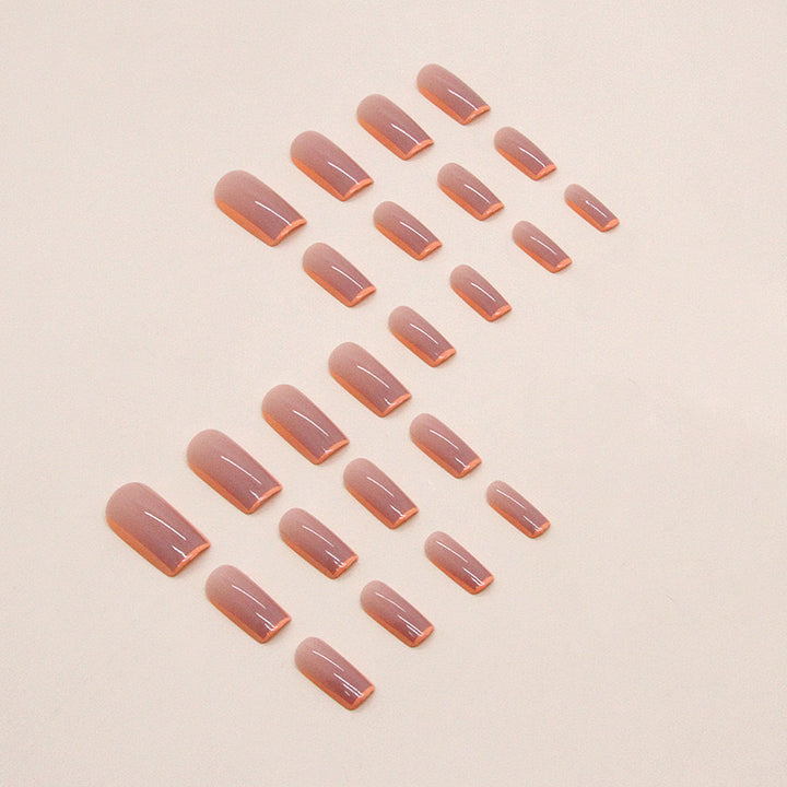 Artificial nail tips with glamorous design and neon accents Bowlift