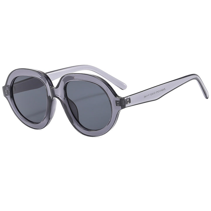 Ladies fashionable sunglasses with wide, oval frame Bowlift