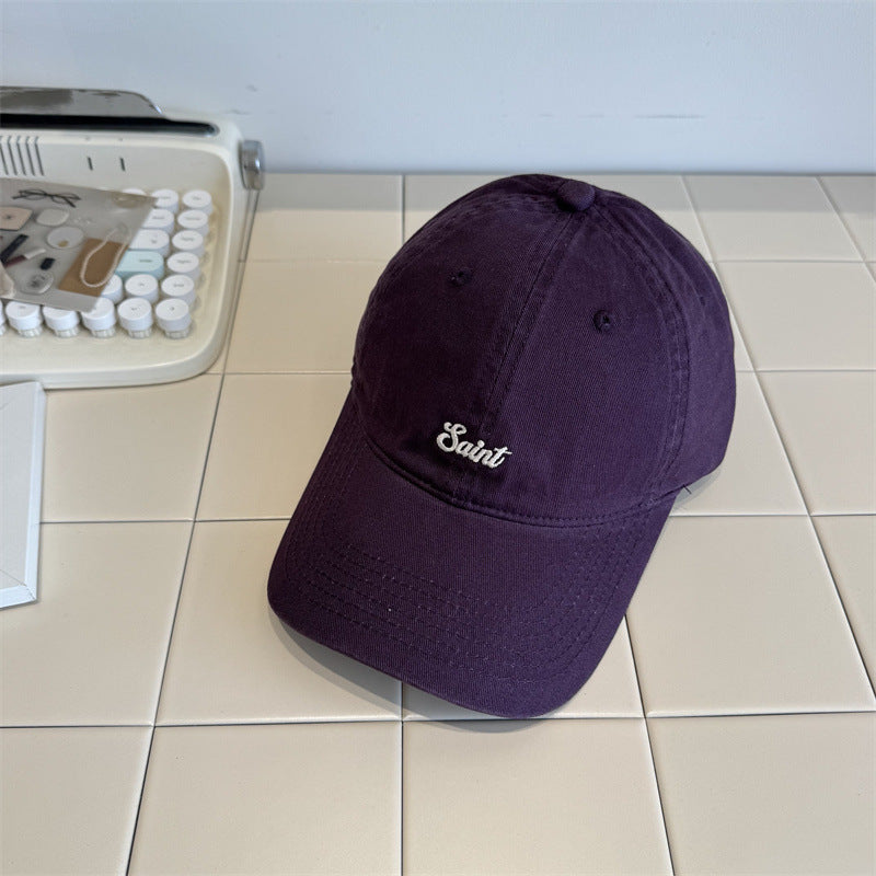 Women's Cotton Embroidered Cap Bowlift