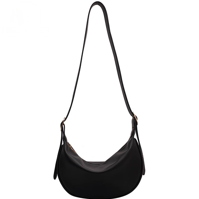 Elegant Curved Shoulder Bag Bowlift