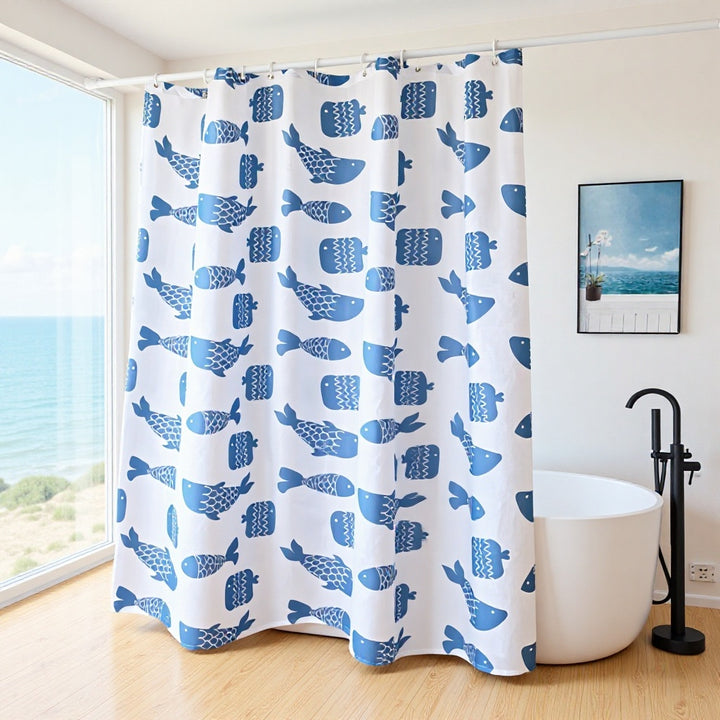 Shower Curtain Bowlift