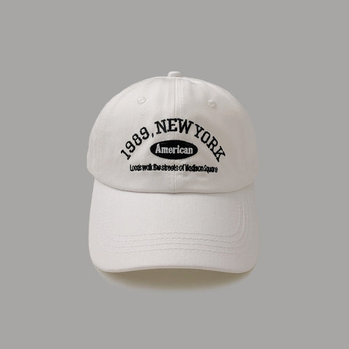 Vintage-Inspired Embroidered Baseball Cap