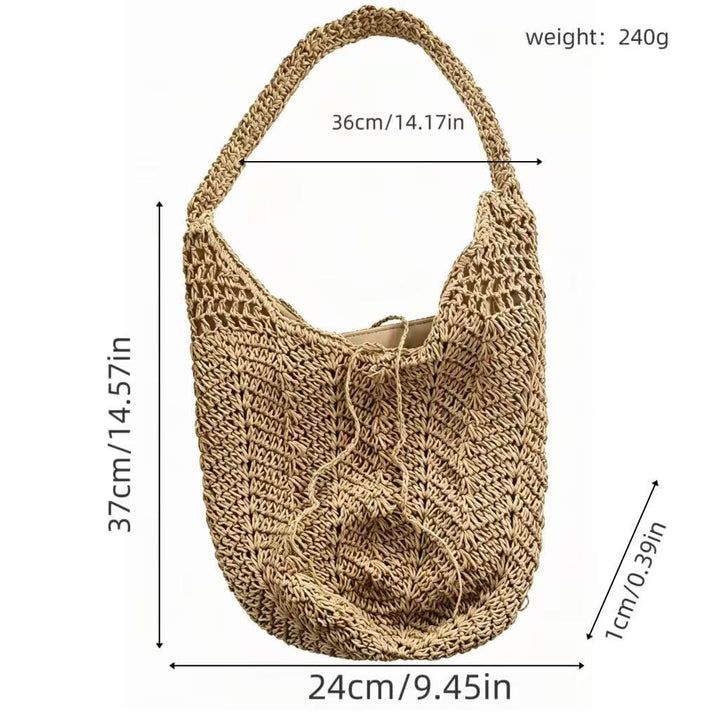 Handcrafted Macrame Shopper Bag Bowlift