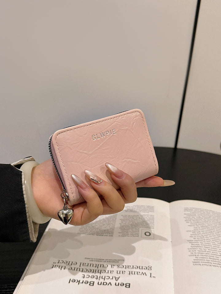 Compact Zippered Card Holder