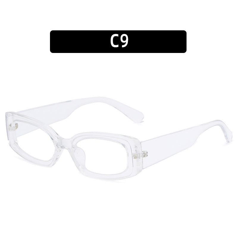 Stylish Rectangular Frame Glasses