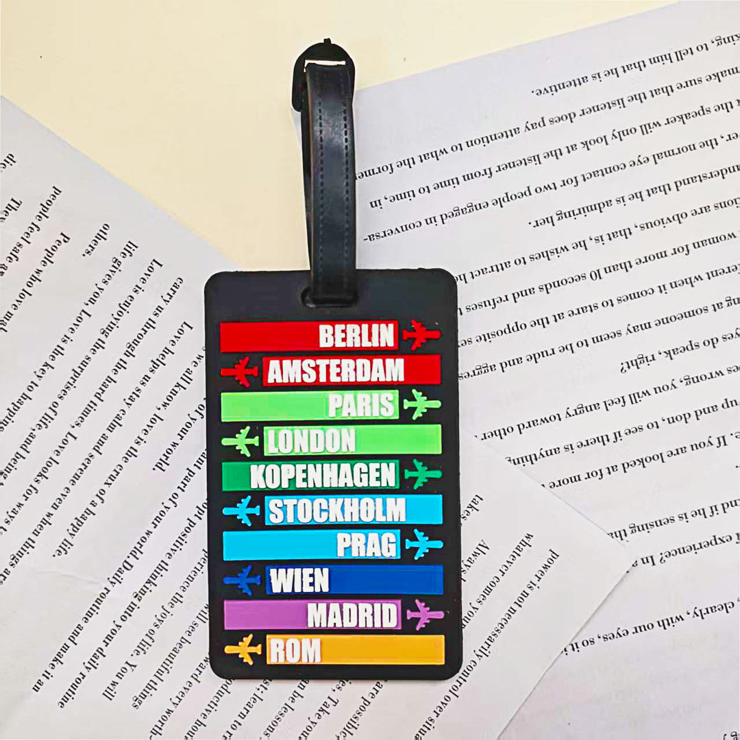 Bowlift luggage tag